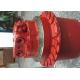 Hyundai R225-9 Volvo EC210 Excavator Final Drive Motors With Gearbox TM40VC-05 Red Color