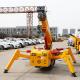 3 Ton Heavy Mobile Spider Crawler Cranes ZHONGMEI Telescopic Construction Electric Spider Crane