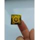 Holo Anti Counterfeit Sticker Laser Security Serial Number Protect Consumers Circle Custom