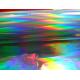 width 1090 mm seamess Rainbow pattern PET Holographic metallized film