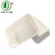 Plant Fiber Isposable Bagasse Food Containers  Eco Friendly Take Out Containers Lunch Box