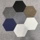 Multiscene Hexagon 3D Polyester Fiber Acoustic Wall Panels Recycled