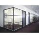 Thermal stability Glass Partition Walls Maximum Size 2000 mm * 6000 mm