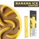 Portable Small Square Strip Disposable Electronic Cigarette 280-350 Puffs Disposable Vape Pod Device Banana Ice