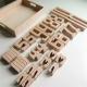 Educational Wooden Alphabet And Number Blocks Math Digital Toys ISO9001