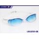 Professional Blue Tinted Silicone Swim Goggles For Adult With Environmentally Friendly Tpr Gasket
