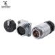 3-pin Male Plug Waterproof amp Automotive Electrical Power Cable Connectors with Dust-proof Cover