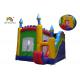 Outdoor 0.55mm PVC Tarpaulin Inflatable Jumping Castle With Slide For Rent