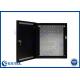 Black ISO9001 IP55 Outdoor Wall Mounted Cabinet