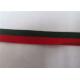 1cm Custom Jacquard Ribbon / Red And Green Polyester Jacquard Webbing