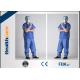 SPP Disposable Scrub Scrubs Anti Blood Short Sleeve Uniforms With Pocket