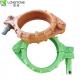 Customized Concrete Pump Clamp Coupling Snap 220 Bar Painting Surface