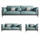 European Style Living Room Furniture Green Sectional Lounge Couch Sofas