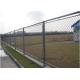 Hot Dipped Galvanized Steel Wire Fencing , Residential Metal Chain Link Fence