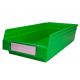 Space-Saving Plastic Shelf Bin for Durable Office and Workshop Storage Solutions