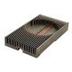 Electronic Aluminum Extruded Heat Sink Profiles Lightweight And Compact