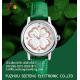 Four-leaved clover on the dial Lucky watch wrist ladies' fashion watch