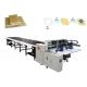 Double Feeder Automatic Gluing Machine To Make Book Cover , Chocolate Box