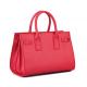 high quality red women genuine leather handbag trendy  tote bag RY-T07