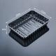 Disposable Black PET Plastic Food and Meat Packaging Tray For Supermarket