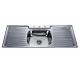 WenYing Southeast Asia 1.2m Single Bowl Single Drainboard stainless steel tray   kitchen sink