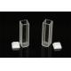 Instruments Transparent UV Quartz Cuvette High Precision Without Bubble Gas Line