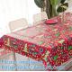Vinyl Tablecloth PEVA Spillproof Wipeable Oilcloth Tablecloth Rectangle Heavy Duty Extra Large Reusable Tablecloth