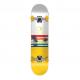 Ocean Pacific Sunset Park/Street White / Yellow Complete Skateboard - 7.75 x 31.5