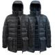 90 / 10 Mens Down Parka With YKK Water Resistant Zippers RDS Certificated