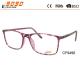 2018 new style lady's CP Optical frames, fashionable design,pattern on the frame and temple
