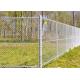 2 X 2 Diamond Mesh PVC Chain Link Fence For Football Field Sport