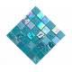 Sea Blue Wave Glass Mosaic Tile Elevate Your Swimming Pool with Porcelain Villa Style