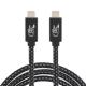 USB4.0 type-c supports high-speed data transmission of 40Gbps, PD48v5A (240W) high-power power supply, 8K ultra clear video transmission