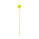 Fancy Smiley Face Disposable Decorative Bamboo Picks Toothpicks For Appetizer 12cm