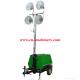 Vehicle-mounted Portable Outdoor Light Tower,handbrake mobile lighting tower