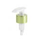 Light Green Shiny Aluminium PP Plastic 28/410 Hand Wash Dispenser For Shampoo Products Packaging