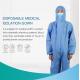 EO Disposable Medical Gowns 4b Pp Pe Isolation Gown