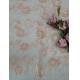 Pink Floral Crochet Glitter Tulle Mesh Shining Lace Fabric