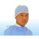 Medical Disposable Head Cap PP Non Woven Surgical Doctor Cap With Elastic