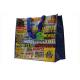 Portable Laminated Woven Carry Bags With Handle Easy To Use Customized Size