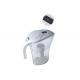 White Color Water Purifier Pitcher , Large Water Filter Jug For Home