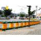 Metal Highway Roller Barrier Road Protection Barriers For Curved Tunnel