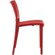 Moden Design Dining Room Furniture Full PP Plastic Dining Chair Low Price
