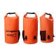 20l Heavy Duty Dry Storage Bags 0.5mm Thickness With Mesh / Front Zipper Pocket