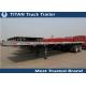 Strong trailer frame 40 foot 48 foot 18 foot 16 foot flatbed trailer extendable