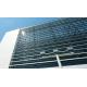 PVDF Coating Aluminium Sun Louvers 250 Aeroscreen Architectural Customized Color