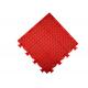 Red Color Multipurpose Temporary Sports Flooring Touching Soft PP Professional Protection