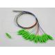 1X16 FTTX Mini Steel Tube Fiber Optic PLC Splitter Cable Diameter 0.9mm for FTTX Applications