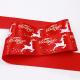 Satin Decorative Fabric Ribbon Custom Printed Logo For Christmas Celebration