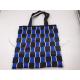 Two Tone Nylon Webbing Polyester Handbags For Shopping Customized Design